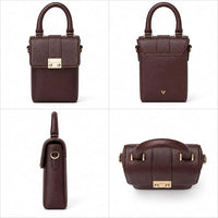 Box Sling Bag Brown